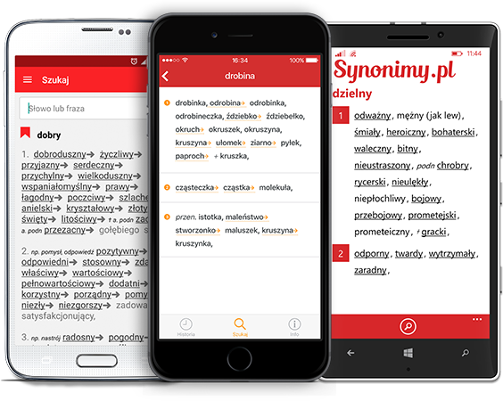 Aplikacja Synonimy na wszystkie platformy